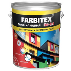 Эмаль ПФ-115 FARBITEX шоколадная 5 кг
