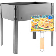 Мангал Эконом Palisad 350*250*350 (69648) (РЕШЕТКА-ГРИЛЬ BG-021 В ПОДАРОК)