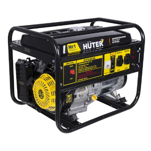 |Генератор бензиновый HUTER DY6500L (64/1/6) (*20)