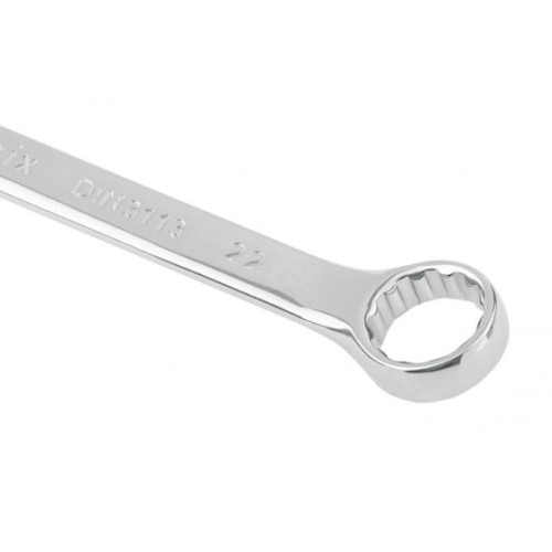 Ключ гаечный комб. MATRIX полированный хром 22мм, CrV (15166)