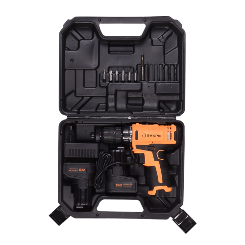 Шуруповерт ВИХРЬ ДА-24Л-2КУ (72/14/19) (*15)