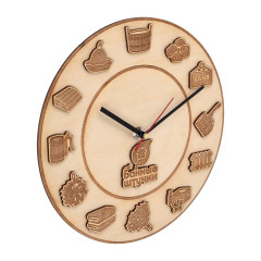 Часы Кварцевые Банные истории 25*3см 