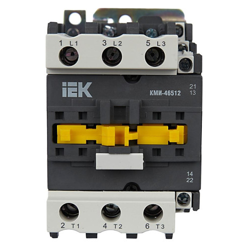Контактор КМИ-46512 65А 230В/АС3 1НЗ/4НО ИЭК KKM41-065-230-11
