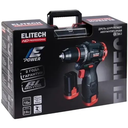 Шуруповерт ELITECH CD 16L2 (E2201.039.01)
