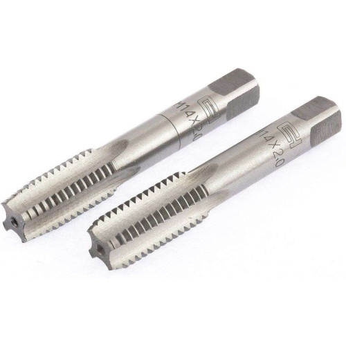 Метчик ручной СИБРТЕХ М14х2,0 мм, комплект из 2 шт (76637)