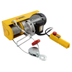 Тельфер электрический DENZEL TF-1200 (1.2т, 1800 Вт, высота 12 м, 8 м/мин) (52018)