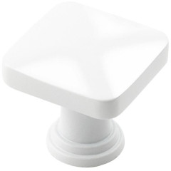 Ручка мебельная кнопка K-2392 белый(КА-10062215)