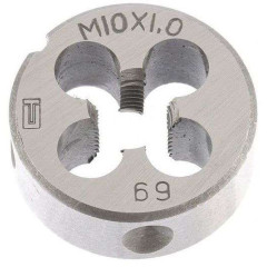 Плашка СИБРТЕХ М10х1,0 мм (77024)