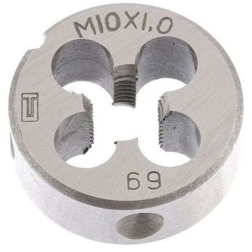 Плашка СИБРТЕХ М10х1,0 мм (77024)