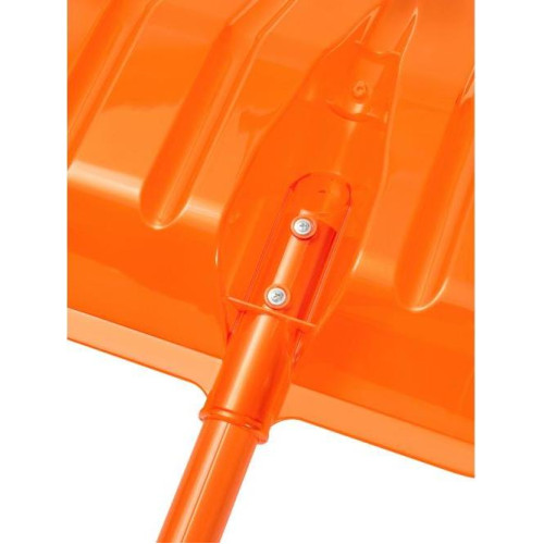 Лопата снеговая ЭТАЛОН ORIGINAL поликарбонатная 400х470х1420мм