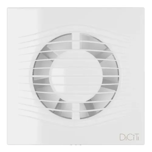 Вентилятор осевой D100 SLIM 4C с обратным клапаном