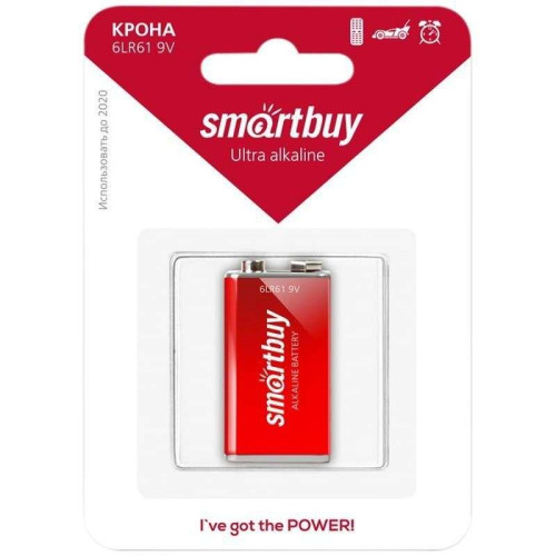 Батарейка SMARTBUY 6LR61 