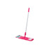 Швабра для пола с насадкой из шенилла, малиновая, PERFECTO LINEA (43-401018)