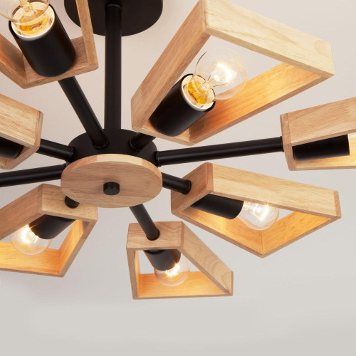 Светильник EUROSVET 70056/8 черный