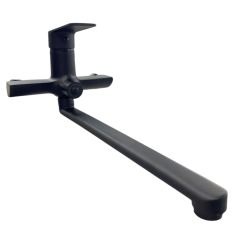 Смеситель для ванны FRUD R22158-6, чёрный