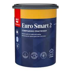Краска в/д Тиккурила EURO SMART-2 Интерьерная  0,9 л
