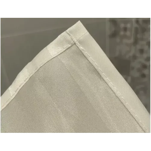 Шторка для ванной FRAP F8602 бежевая 180x180cм