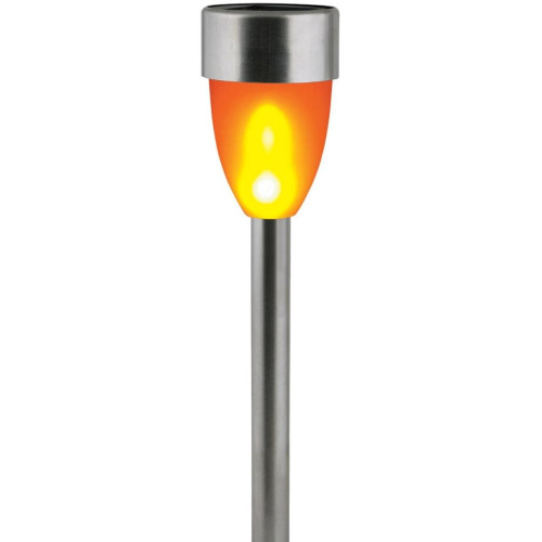 Фонарь садовый Uniel на солнечной батарее 5х36 см (Metal Torch USL-S-187/MM360)
