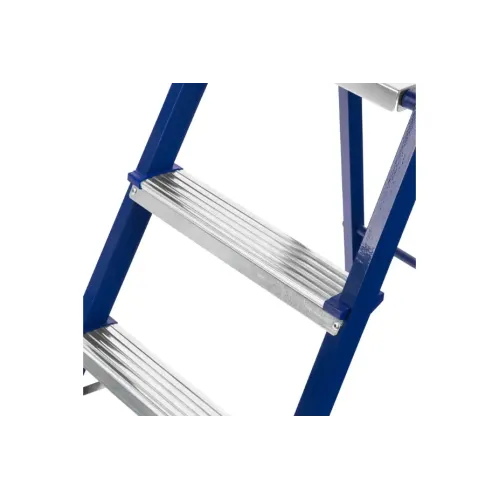 Стремянка АЛЮМЕТ (М8403) сталь 3 ступ., профиль 40х20