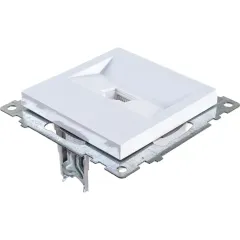 Розетка PC Катрин белый GLS00-7107-01