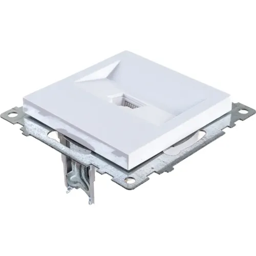 Розетка PC Катрин белый GLS00-7107-01