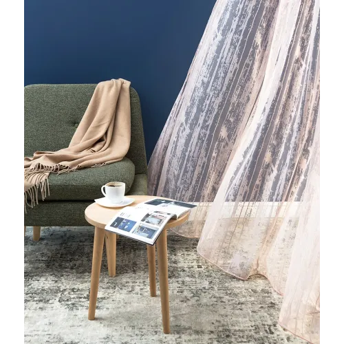 Тюль Ле-Гранд Дождь 300*260 брусника