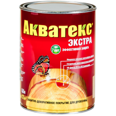 Текстурное покрытие Акватекс-ЭКСТРА ОРЕХ 0,8л