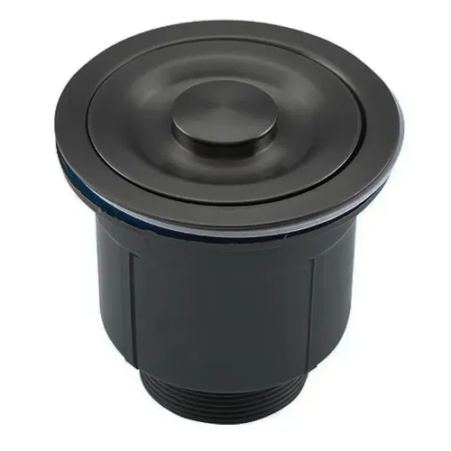 Мойка нерж. врезная GAPPO 72х46х21,5 см тол. 3 мм, чёрная (сифон, коландер) GS7246-6