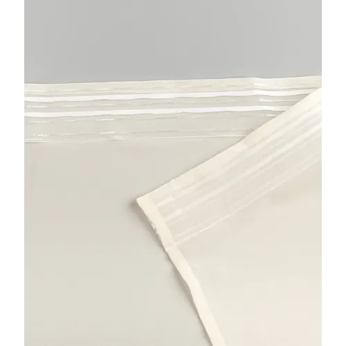 Тюль Ле-Гранд Вуаль шелк 300*260 с утяжелителем молочный