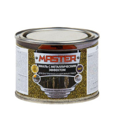 Эмаль MASTER PRIME с металлическим эффектом шоколад 0,4 л