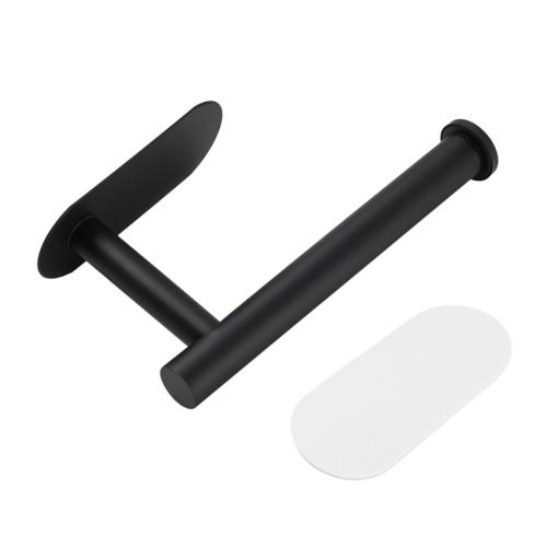 Держатель для туалетной бумаги STOLZ на липучке, черный (10881456)