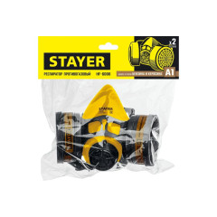 Респиратор STAYER противогаз HF-6000 (11175_z01)