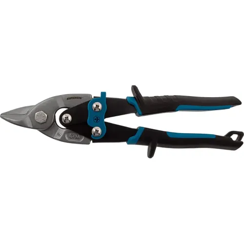 Ножницы по металлу GROSS Piranha прямые 230 мм (78327)