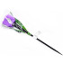 Фонарь садовый Uniel USL-C-453/PT305 PURPLE TULIP Лиловый тюльпан