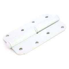 Петля накладная Кунгур 110 белая R (09484)