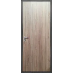 Дверь метал. 4,5 см Стройгост, металл/хдф Дуб сонома (2050*860, Левая)