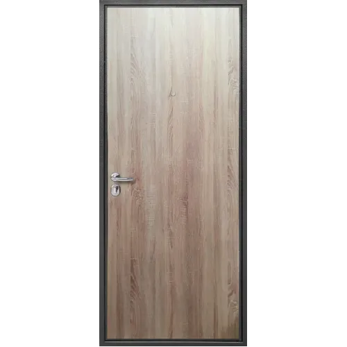 Дверь метал. 4,5 см Стройгост, металл/хдф Дуб сонома (2050*860, Левая)