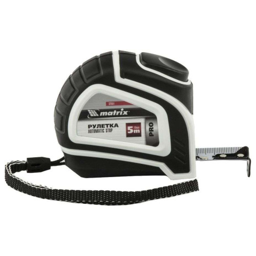 Рулетка MATRIX PRO Autostop 5 м*19 мм (32551)