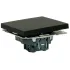 Переключатель 1-кл ЭМИЛИ перекрестный черный RSW10-5110-05