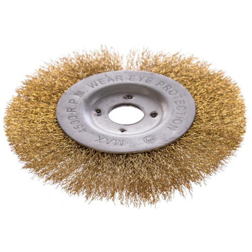 Щетка для УШМ FIT колесо, волнистая 150 мм (39066)