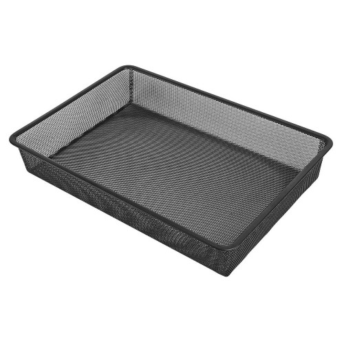 Корзина мелкосетчатая 535*410*85 GS чёрная