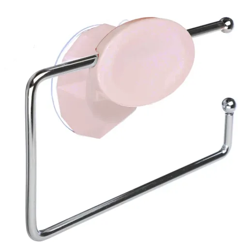 Держатель для туалетной бумаги Y9-219 пластик, металл (404175)