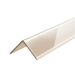 Угол ПВХ ДЕКОНИКА 30*30*2,7 Свт. Бежевый шагрень №011