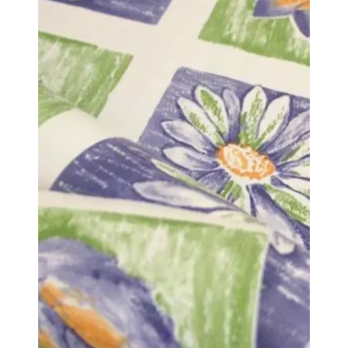 Пленка самоклеящаяся D&B 8м-45см 8083 (цветы и листья син) (20)