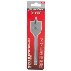 Сверло по дереву перовое MATRIX 32мм (70424)