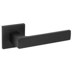 Ручки раздельные FUARO K.TRG52.TETRAGON BL-24 черный квадрат 8х170 мм (48363)