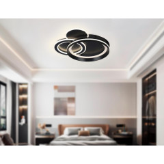 Светильник AMBRELLA FA8515/3 BK 143W 3000K-6400K d500 черный