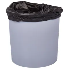 Ведро для мусора Vogue 6л, с крышк,педалью h=27см белый SV4046 (623171)