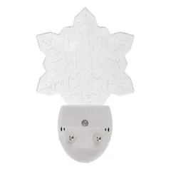 Светильник-ночник (LED) REXANT СНЕЖИНКА ХАМЕЛЕОН свечение мультиколор 7 цветов 230 В 75-0317
