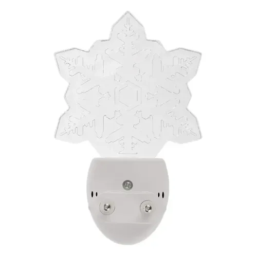 Светильник-ночник (LED) REXANT СНЕЖИНКА ХАМЕЛЕОН свечение мультиколор 7 цветов 230 В 75-0317